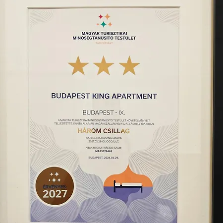 King Apartamento Budapest
